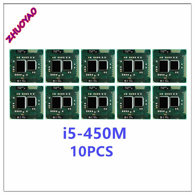  ھ   CPU μ, i5-450M i5, 450M, SLBTZ, 2.4 GHz, 3M, 35W , G1, PGA988A, 10 